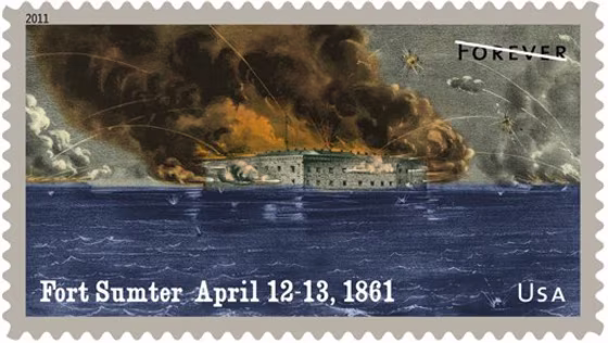 The stamp honors the 100th anniversary of the birth of Presdient Ronald Reagan.
